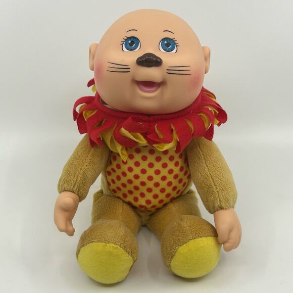 Cabbage Patch Kids CPK Stuffed Animal Lion Yellow Red Kids Fun Gift Plush Gift - Picture 4 of 7